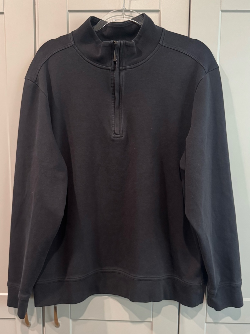 Tommy Bahama Black Quarter Zip Pullover